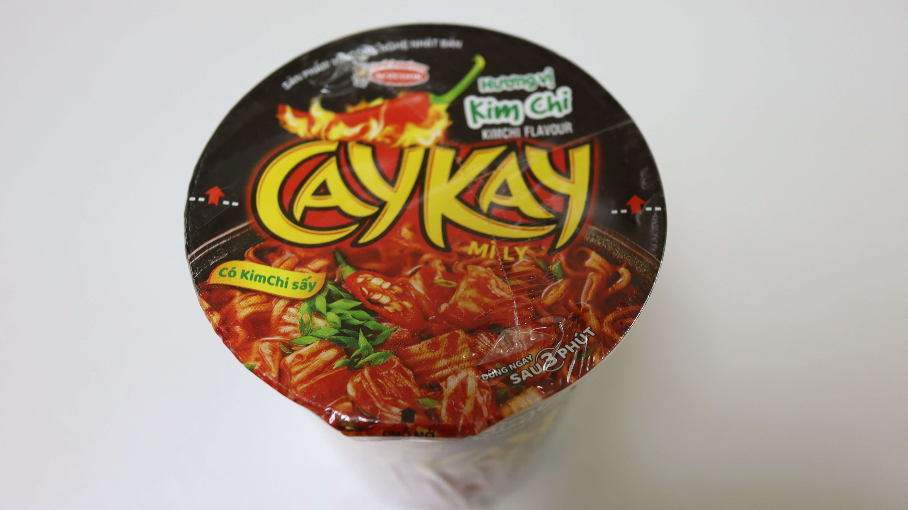 CAYKIY-김치-컵라면