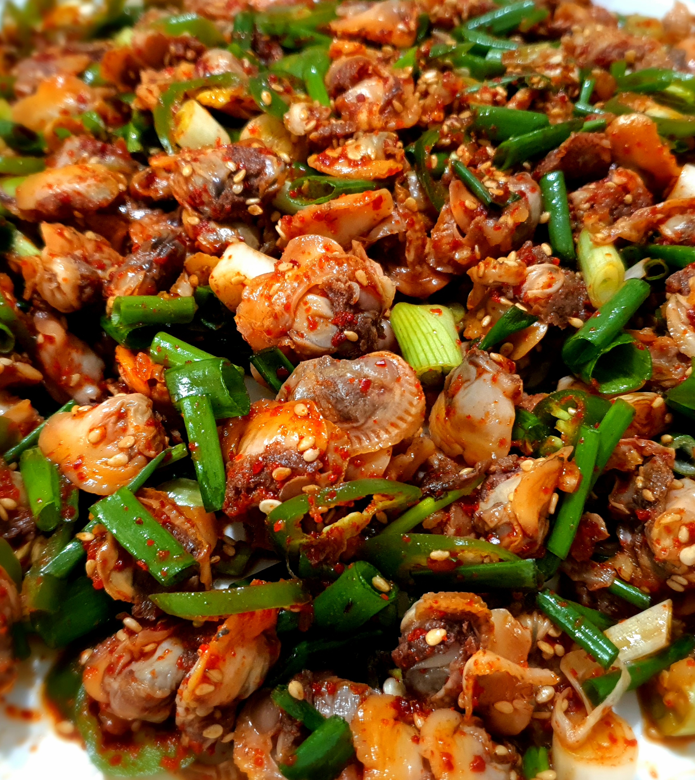 꼬막이-아주-싱싱했어요.