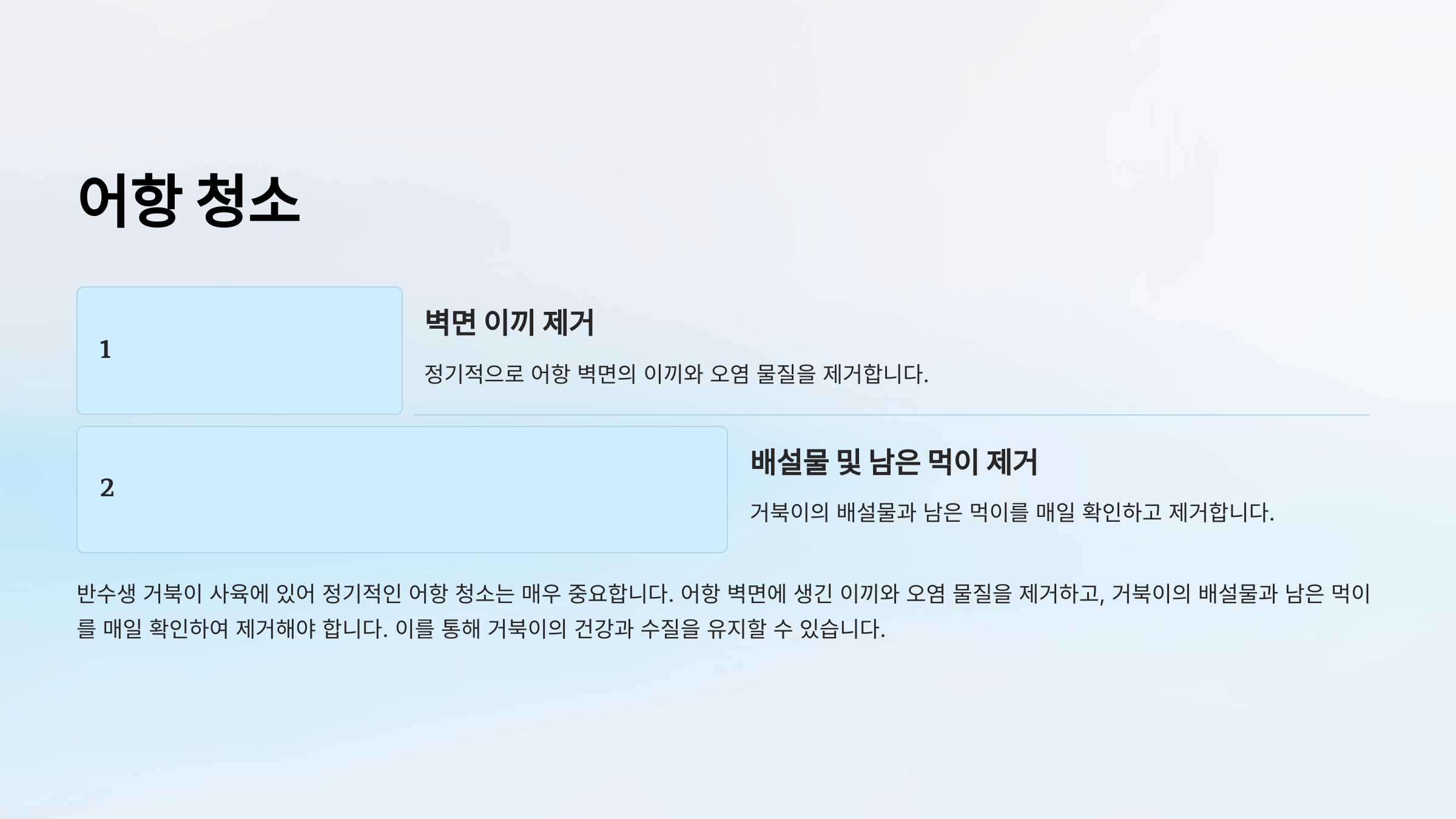 반수생 거북이 사진입니다.