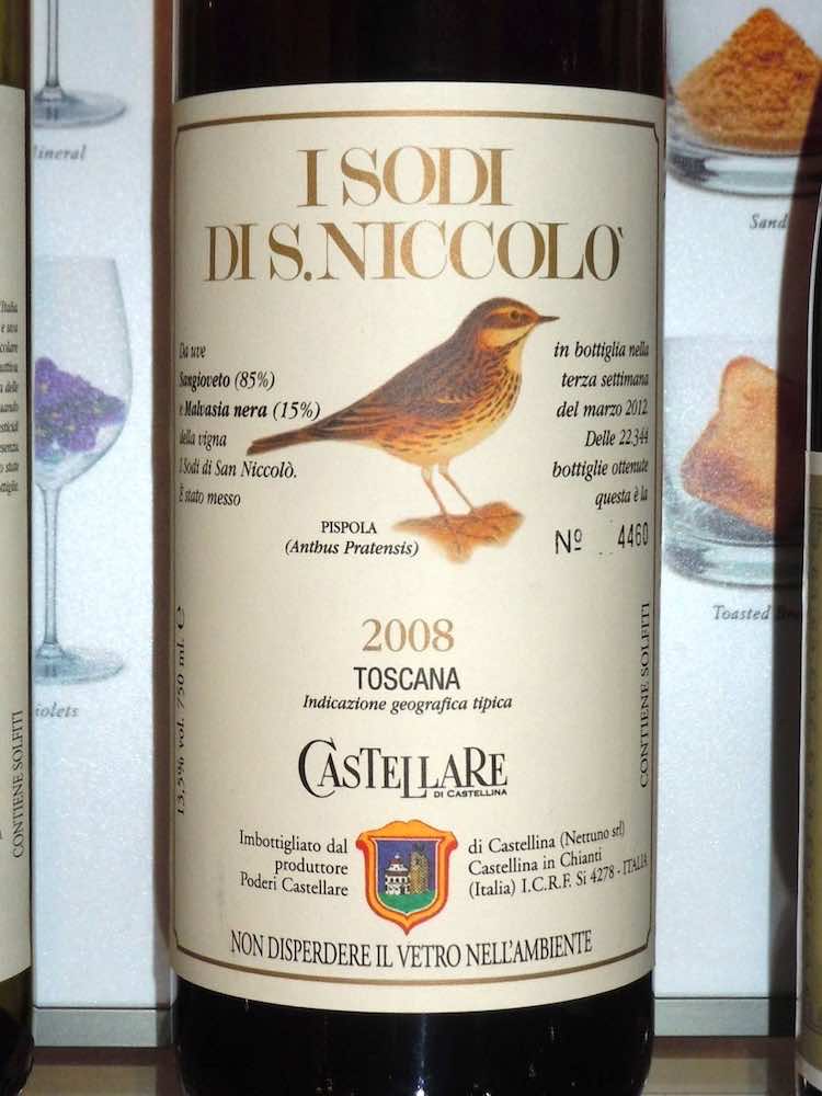 Castellare di Castellina I Sodi di S.Niccolo 2008