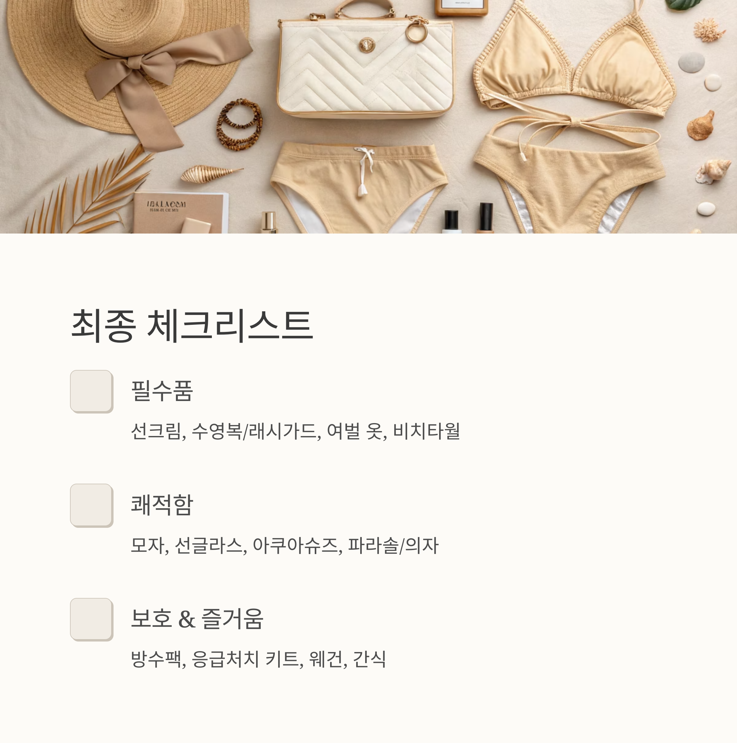 최종 체크리스트