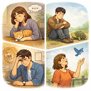 선택한 동물로 보는 나의 에너지 상태