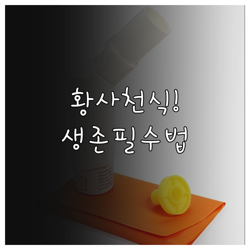 황사 대비 천식 환자 건강 관리법 및..