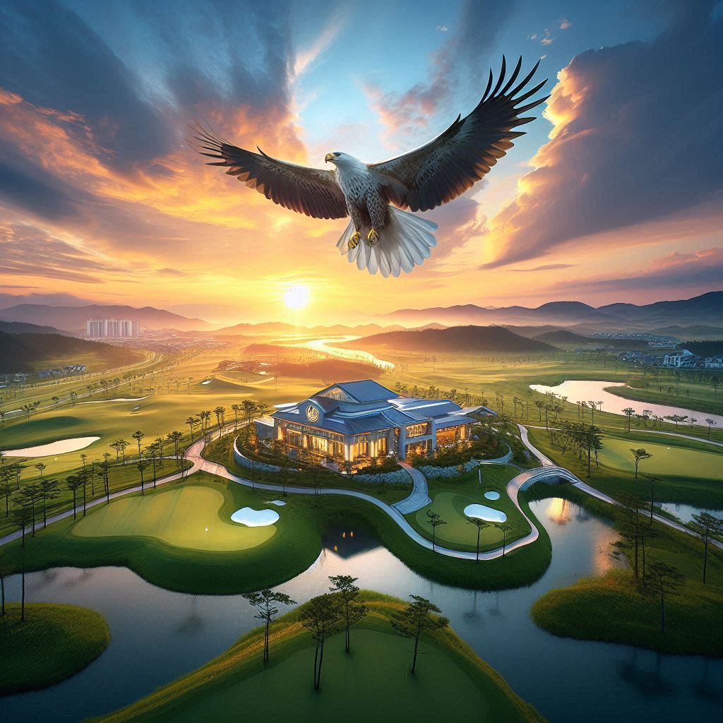 포항 이글골프클럽 배경