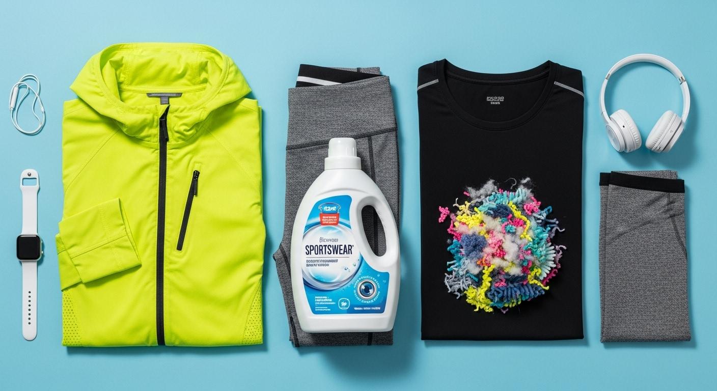 운동복 전용 세제
