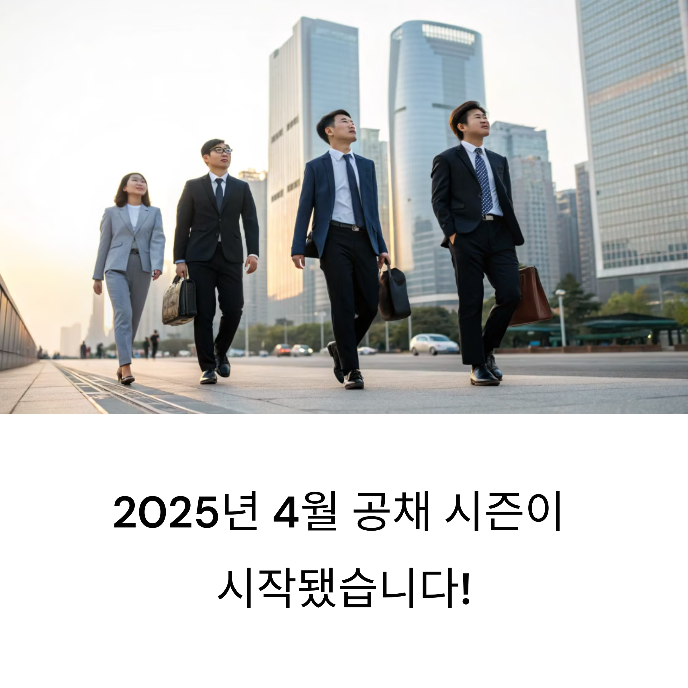 4월 공채 기업 목록 총정리, 이번 달 기회 절대 놓치지 마세요