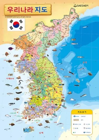 우리나라지도 크게보기 한국지도 이미지 대한민국지도_2