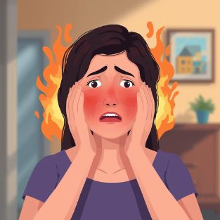 갱년기 열 오르는증상