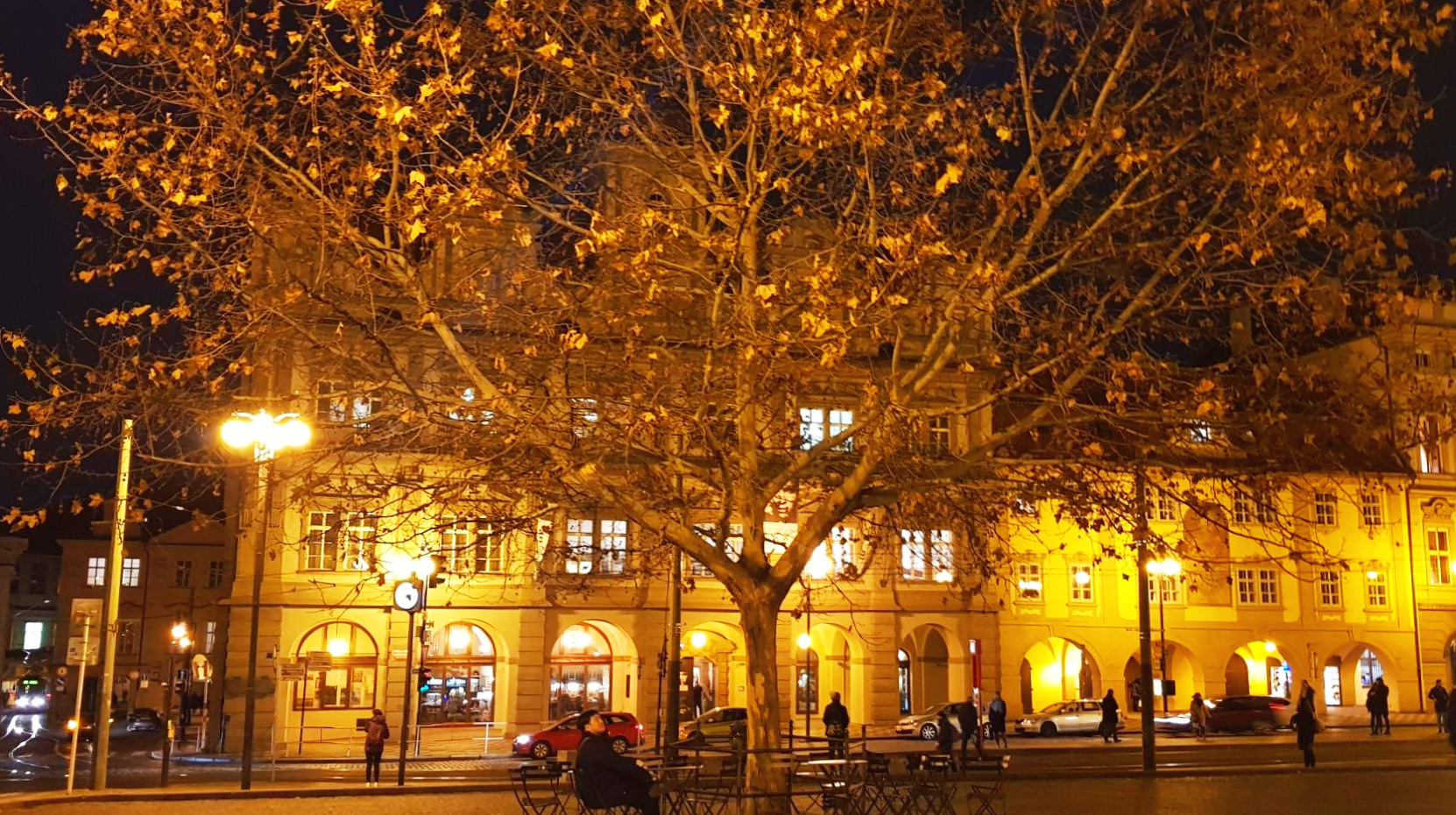 프라하의 화려한 야경