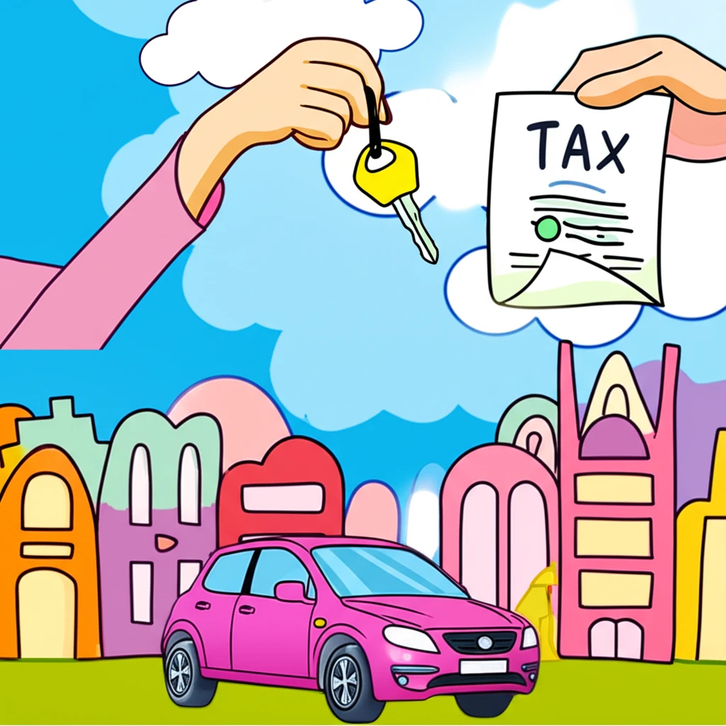 자동차세 납부 확인서: 차량 관련 필..