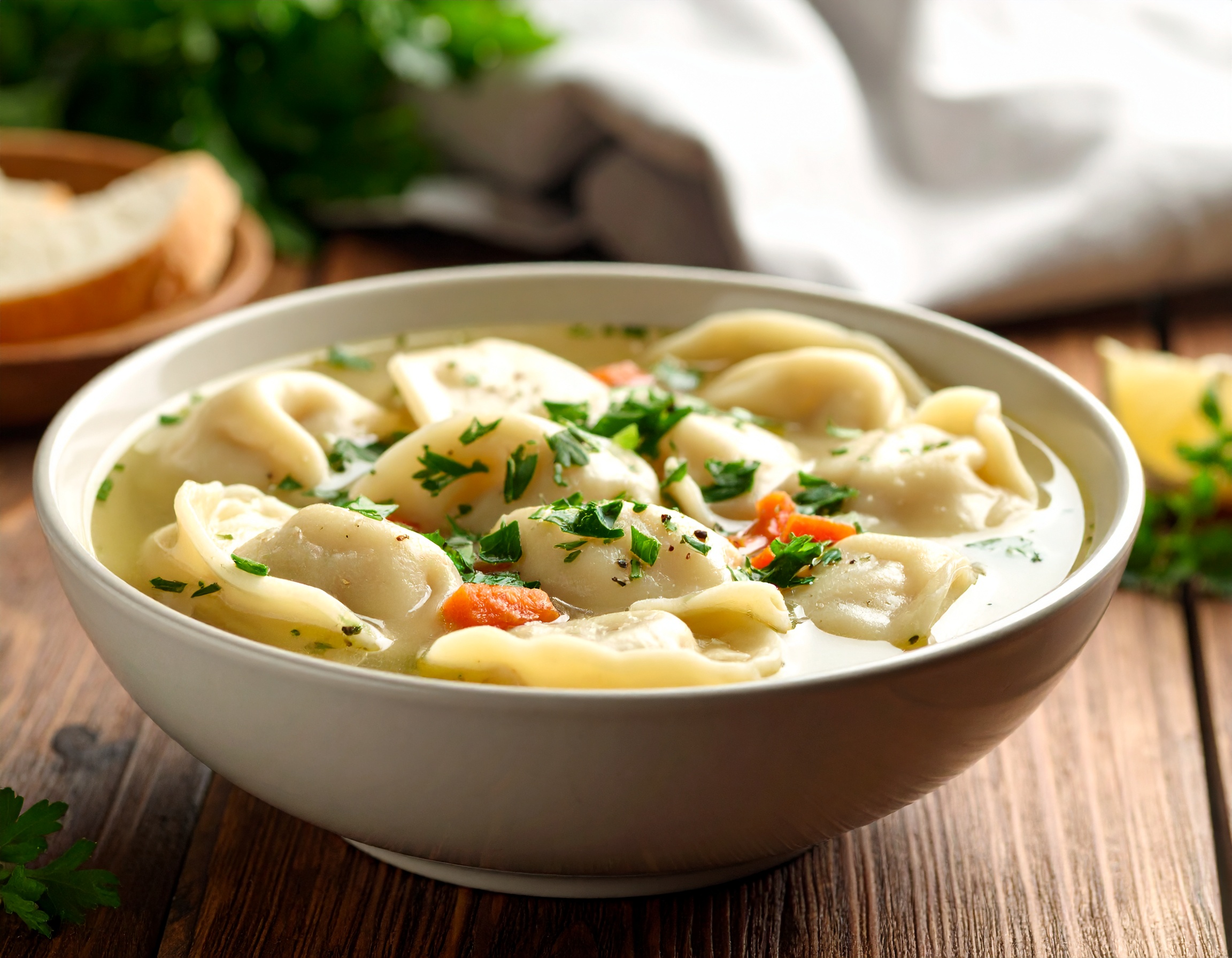 만둣국 한 그릇