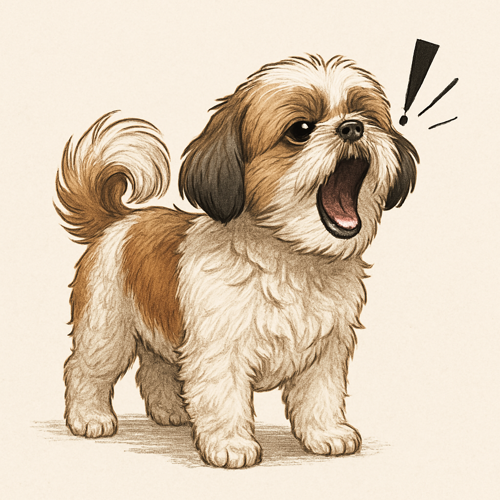 시츄의 짖음 조절 훈련: 불필요한 짖음 줄이는 법