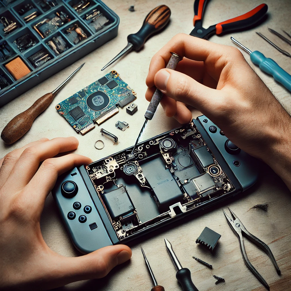 조이콘 좌우 구분이 있는 아날로그 스틱 교체 모듈