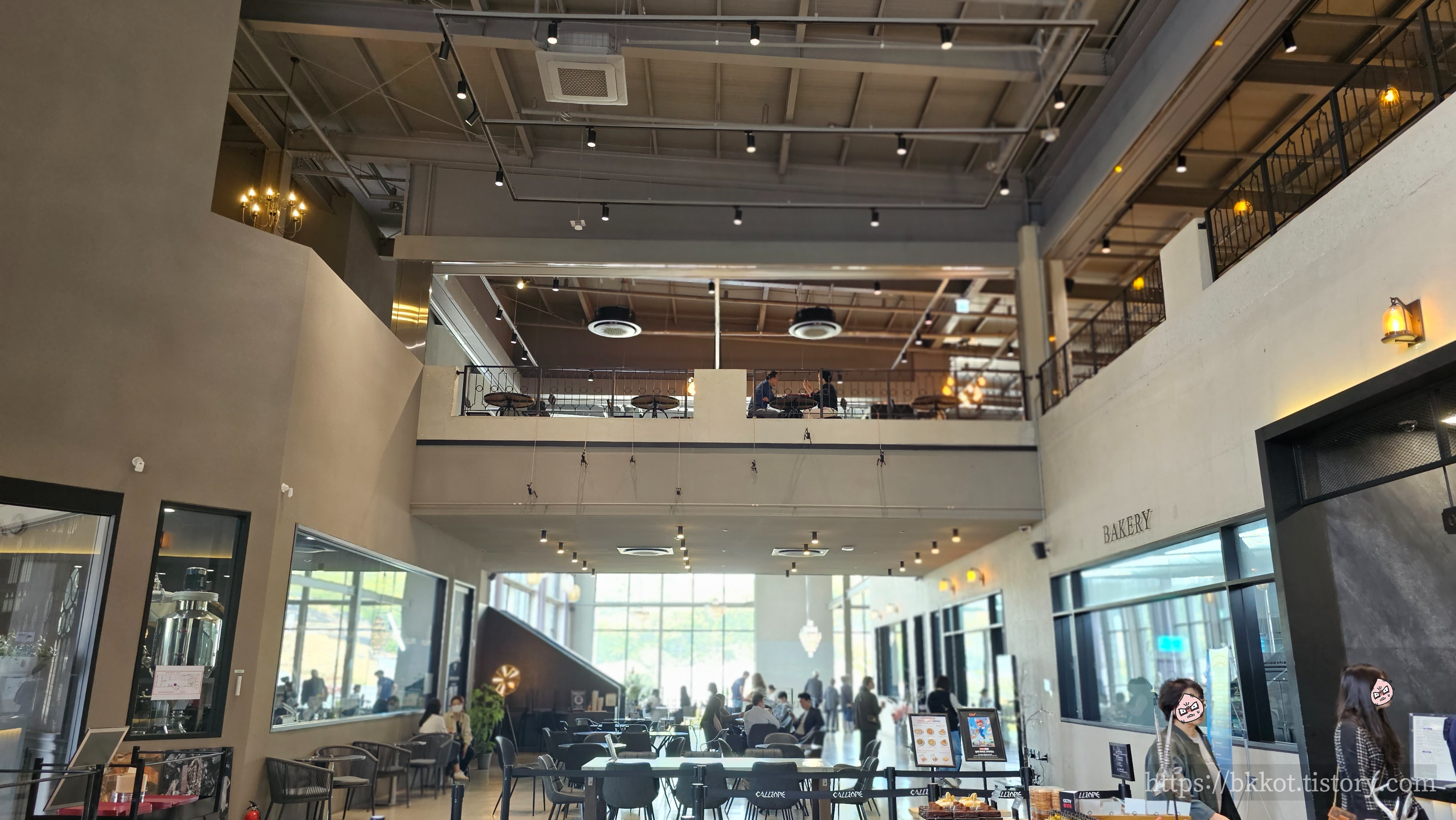 칼리오페 내부 전경