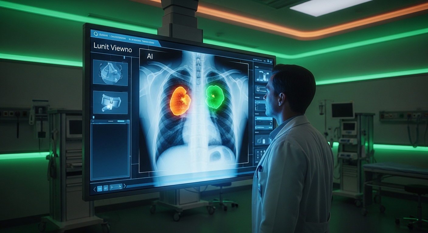 루닛 뷰노 의료 AI 흉부 X선 암 진단 딥러닝 병원 그린오렌지 2026