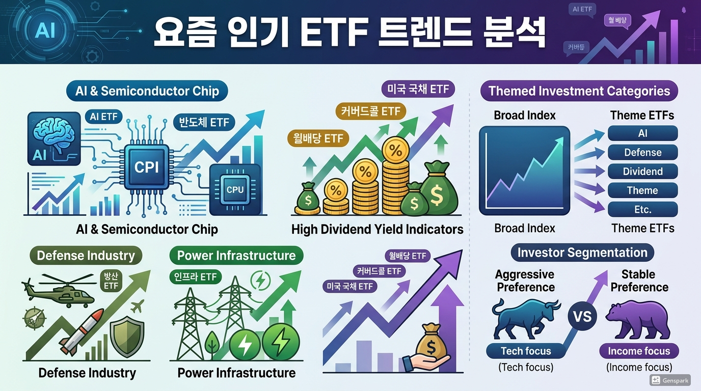요즘 인기 ETF 트렌드 분석