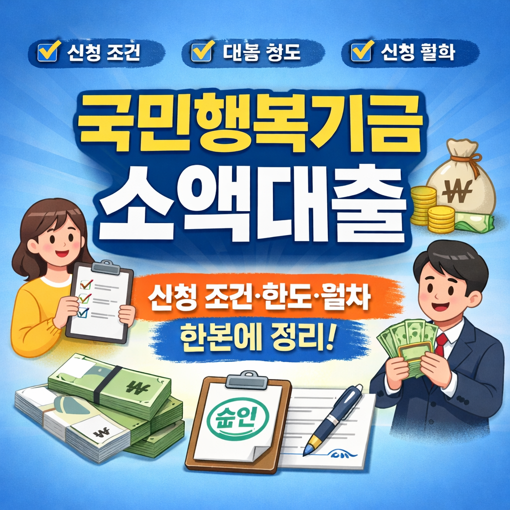 국민행복기금 소액대출