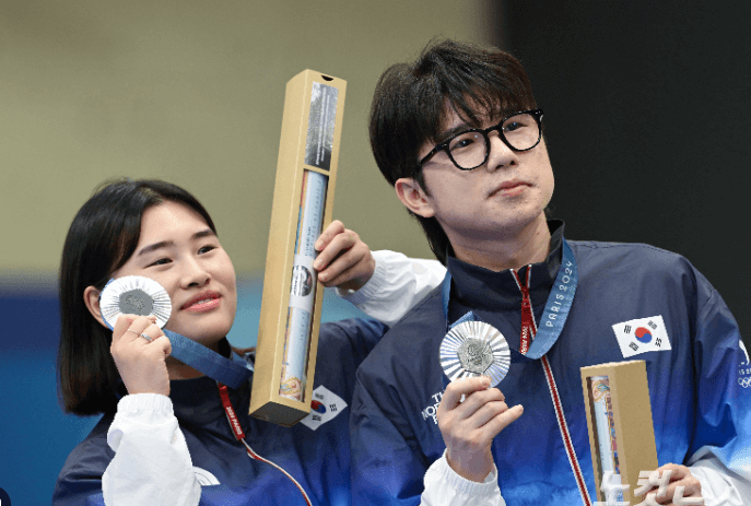 사격 박하준 시구 경기