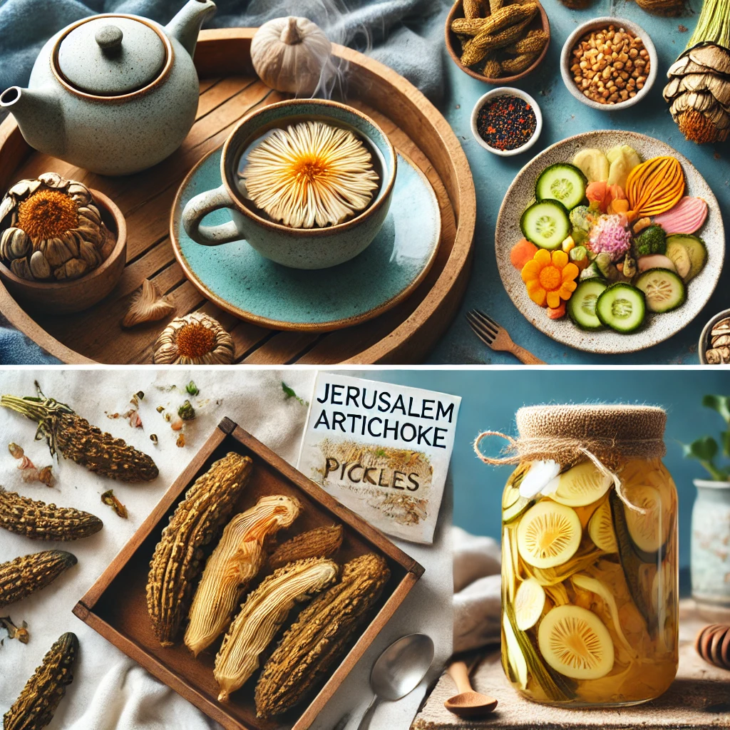 돼지감자차 효능 및 부작용