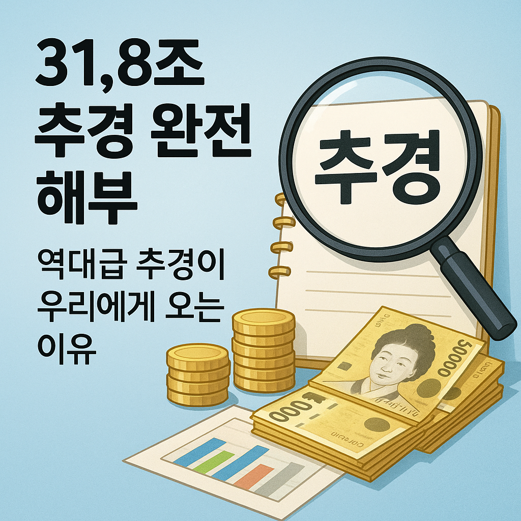 31,8조 추경 완전 해부