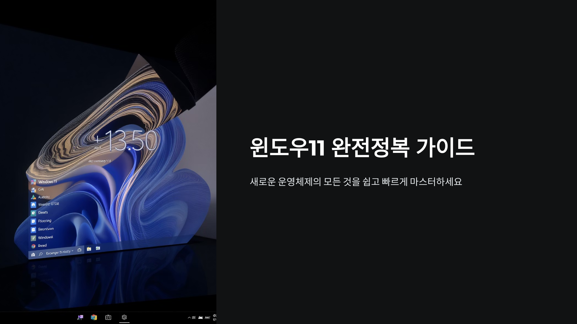 윈도우11 완벽 활용법과 숨은 기능들