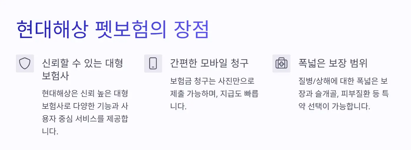 현대해상 펫보험