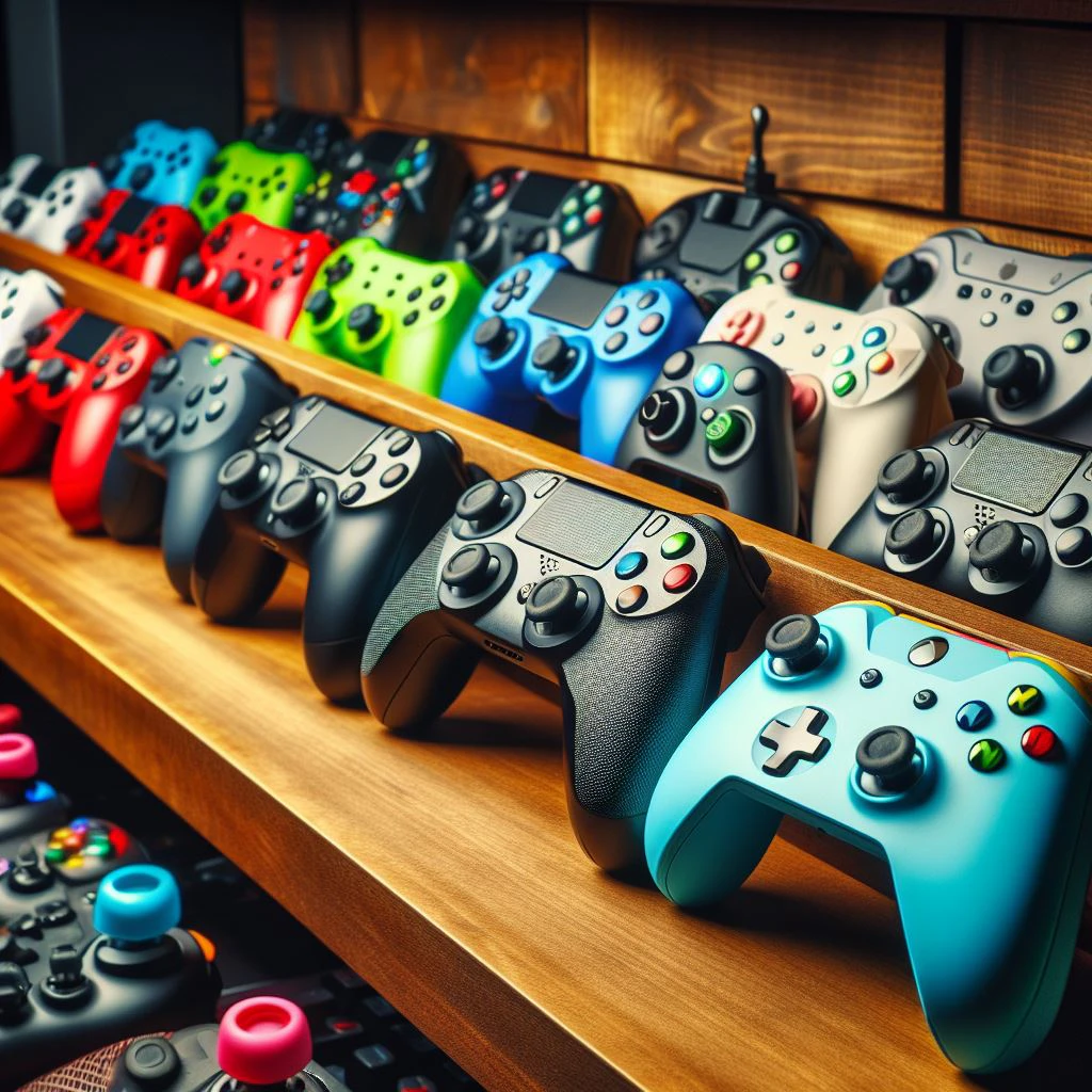 게임패드 종류별로 그림