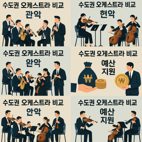수도권 오케스트라 비교 관련 이미지