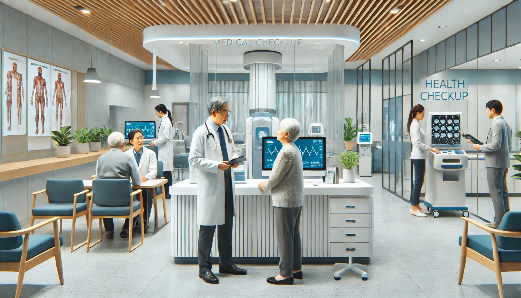 건강검진 관련 사진