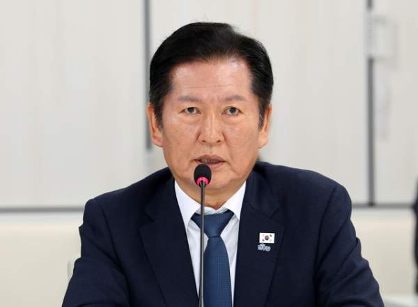 정청래 더불어민주당 대표 국회 검찰개혁 공소청법 중수청법 긴급 기자회견 발표 현장