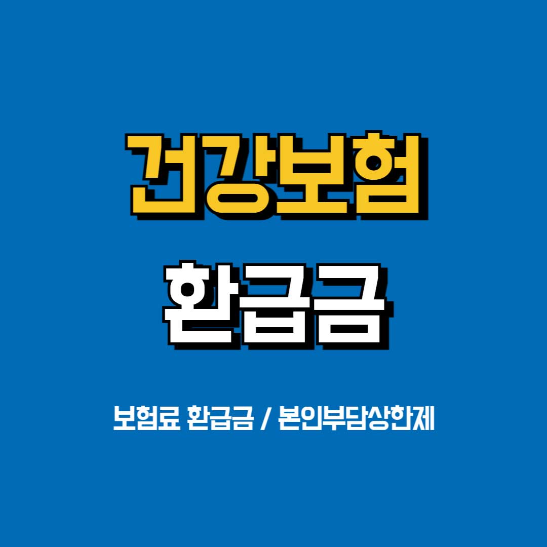 국민건강보험환급금조회방법