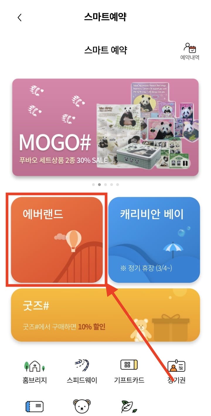 에버랜드 큐패스 이용 방법 (feat 판다월드)