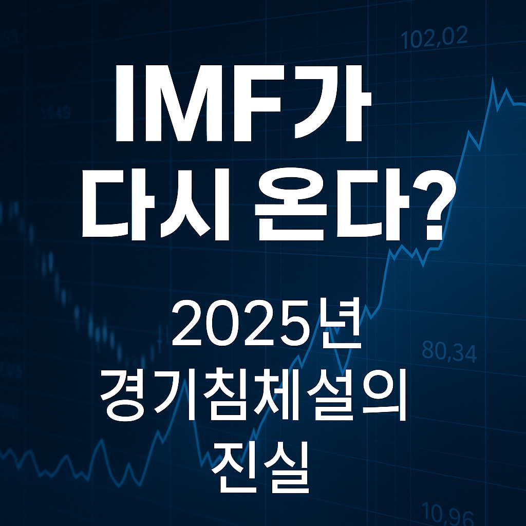 IMF가 다시 온다? 2025년 경기침체설의 진실