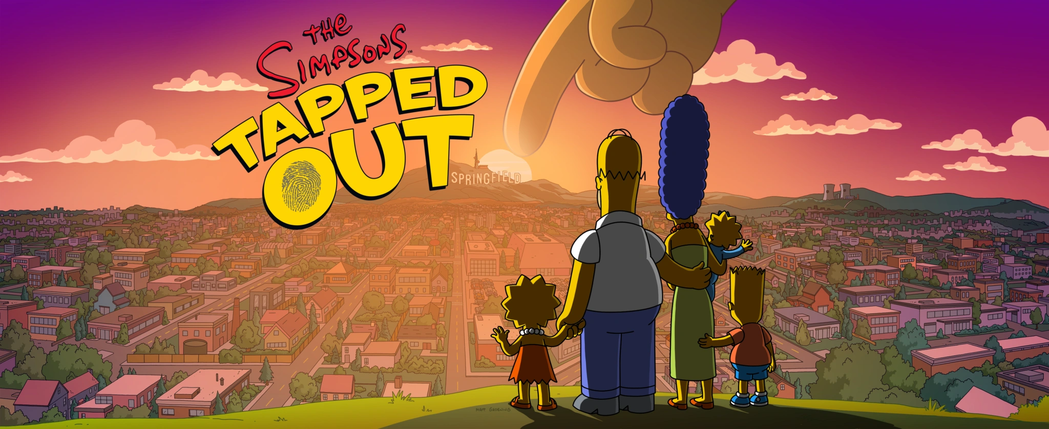 the simpsons tapped out - ending screen
