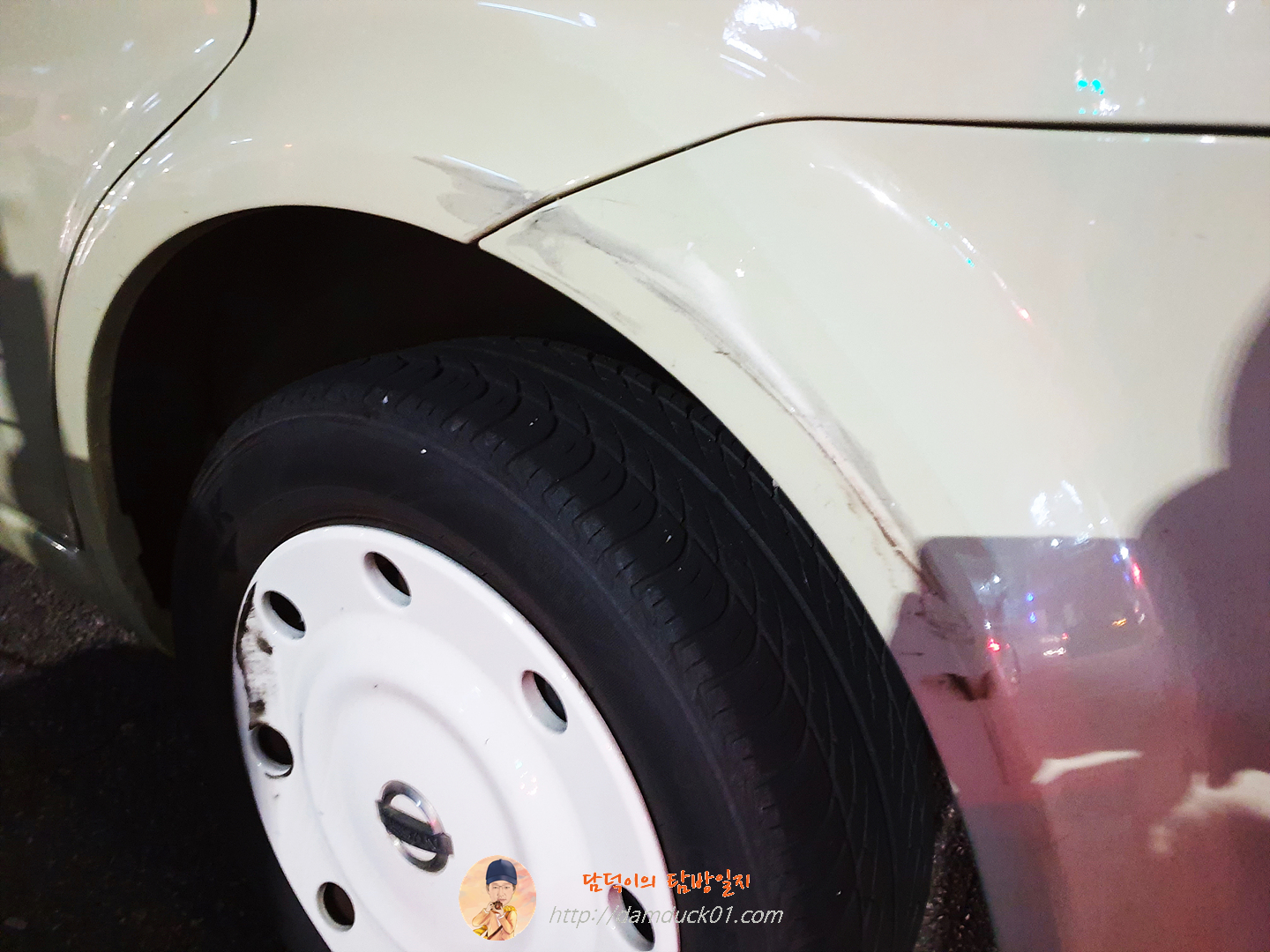 닛산 큐브 2세대 전기형 사고