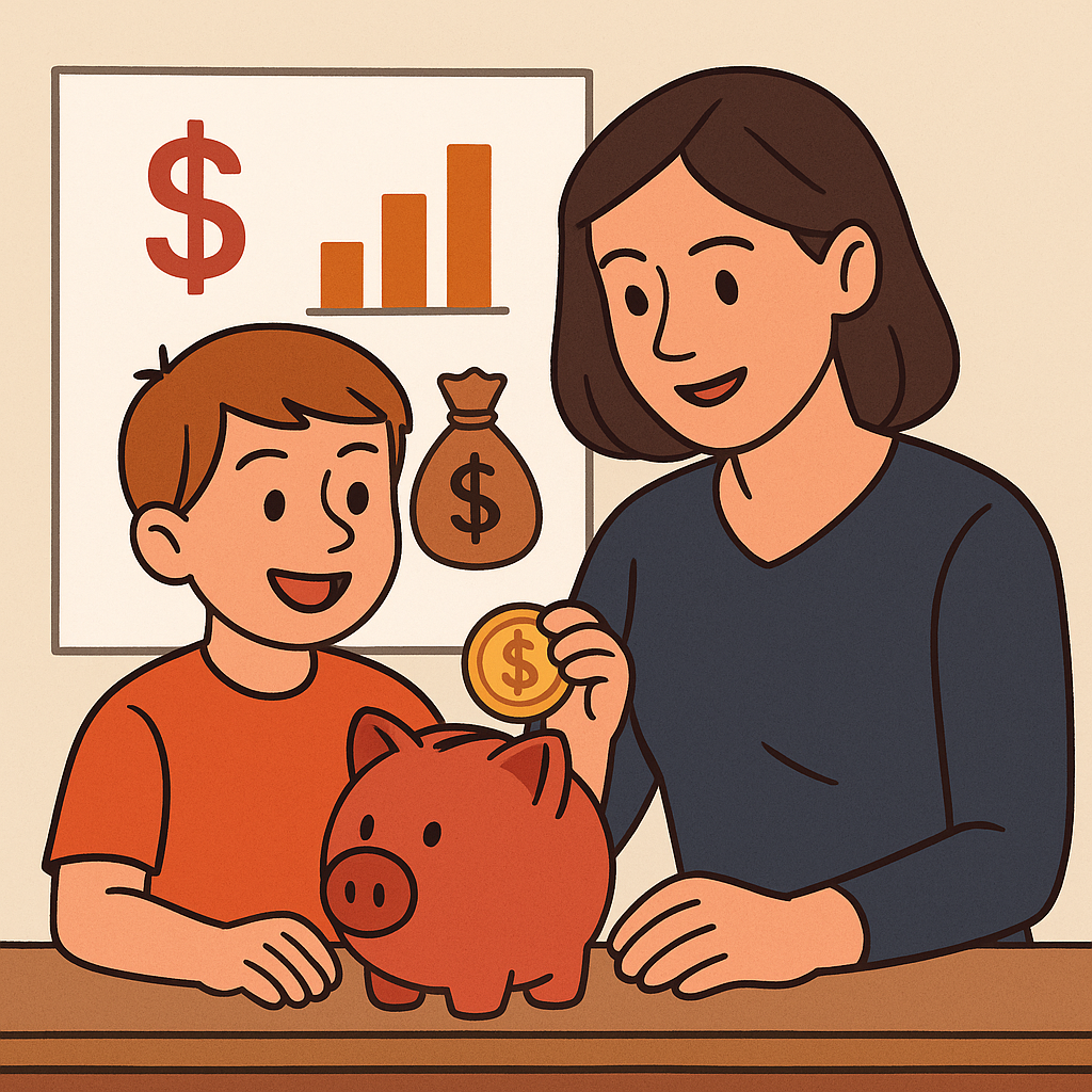 자녀 금융 교육, 저축 습관 형성, 경제 관념 발달 전략