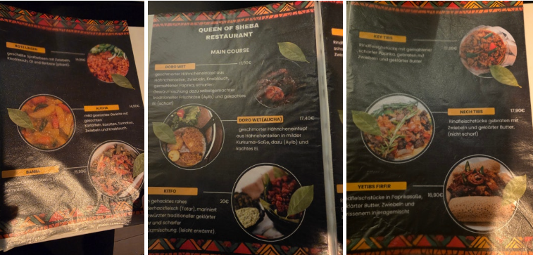 에티오피아 음식점 'Queen of Sheba'