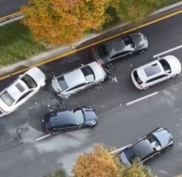 테헤란로 추돌사고