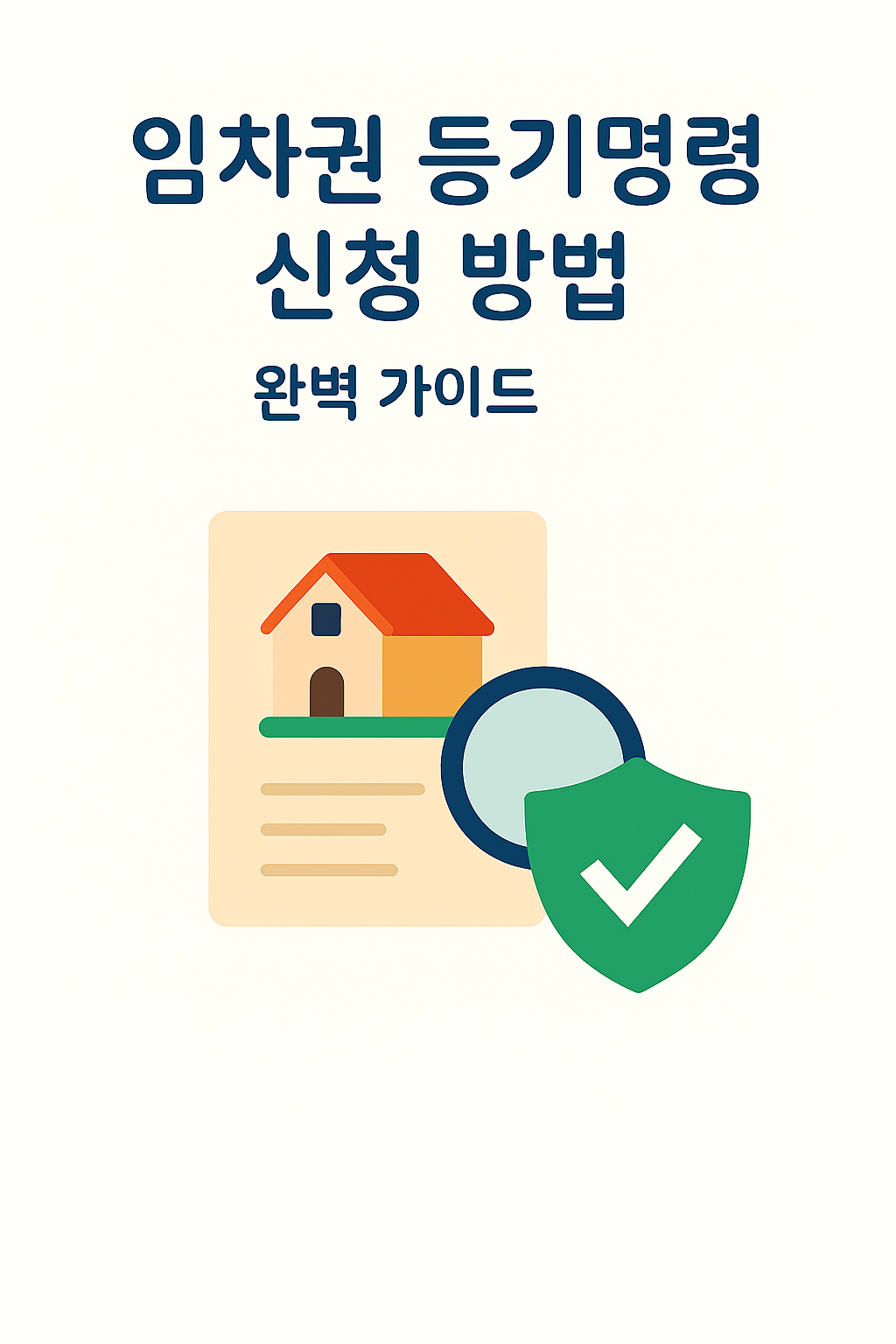 임차권등기명령 신청 방법 완벽 가이드