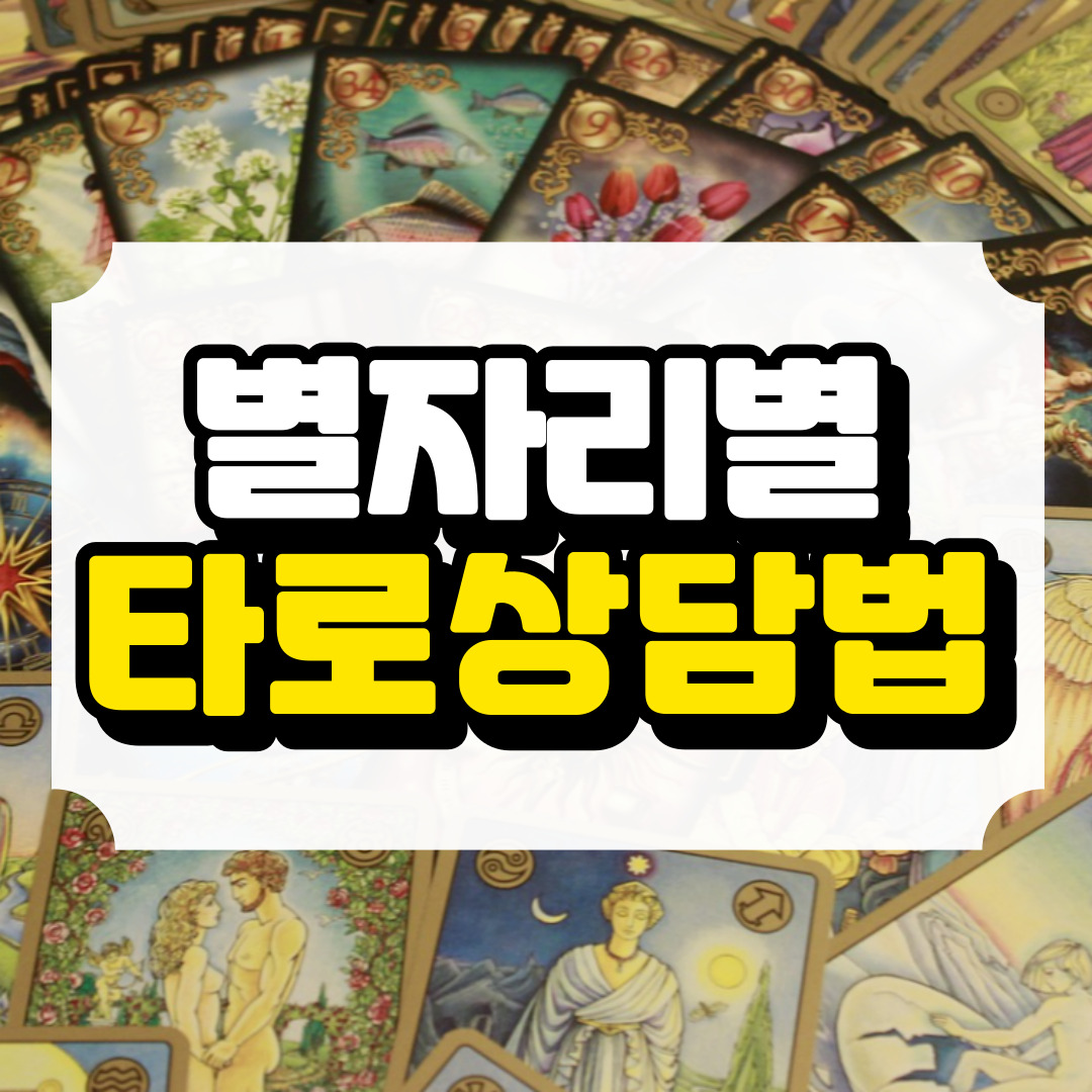 타로상담방법과 관련된 사진
