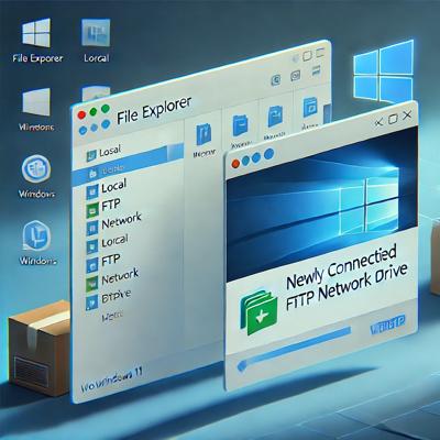 윈도우 11 FTP 네트워크 드라이브 연결 가이드: 로컬 드라이브처럼 활용하는 방법