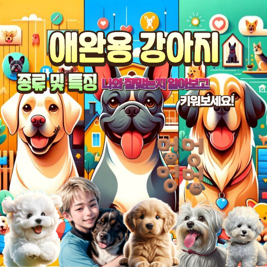 애완용 강아지 종류