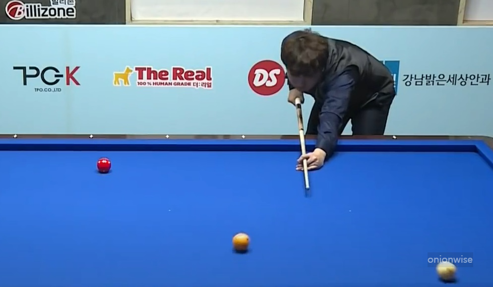 과거, 김정섭 당구선수