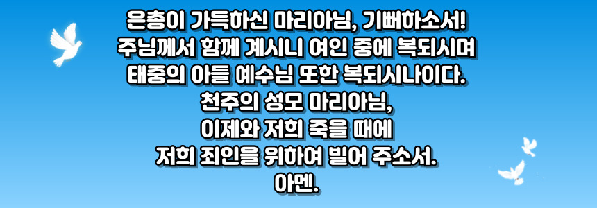 가톨릭 성모송