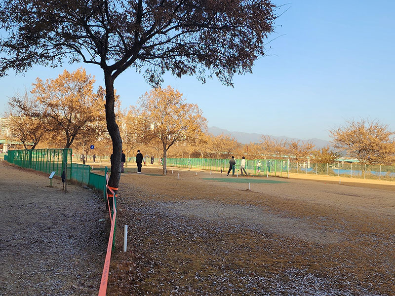 대구 북구 무태파크골프장. 대구시 북구 서변동 1630-1번지
