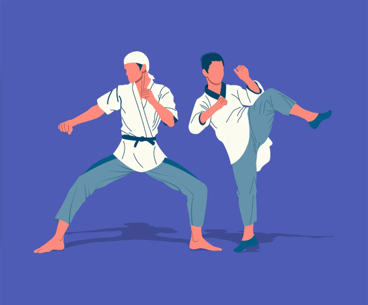 넷플릭스 사냥개들2 우도환 이상이 액션 듀오 일러스트