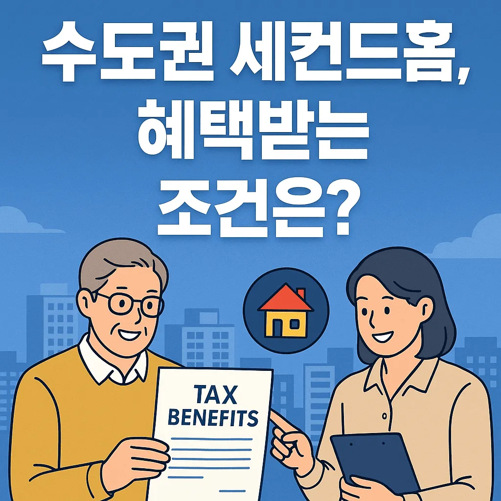 세컨드홈 세제특례 지역과 조건