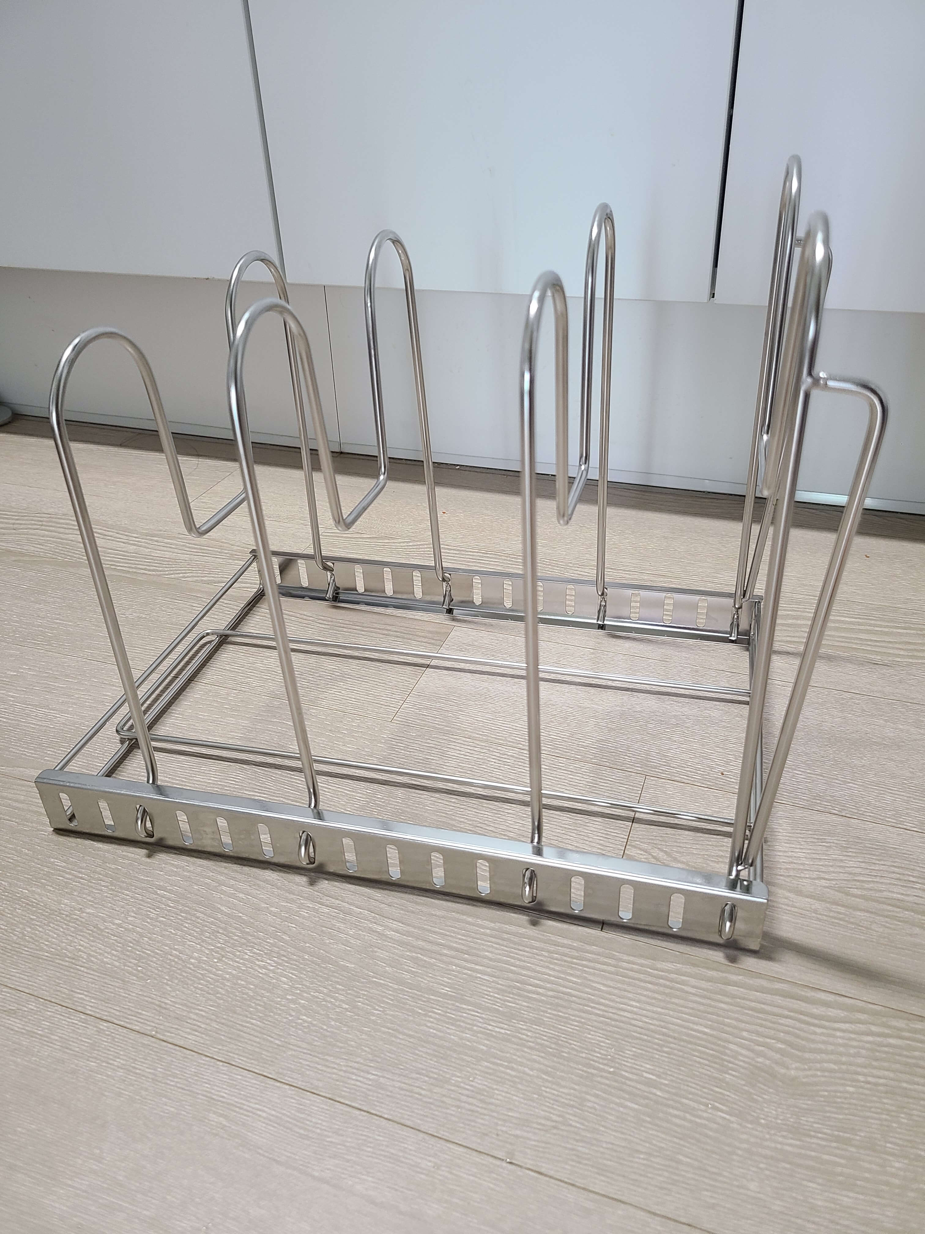 후라이팬 정리대 받침 가로