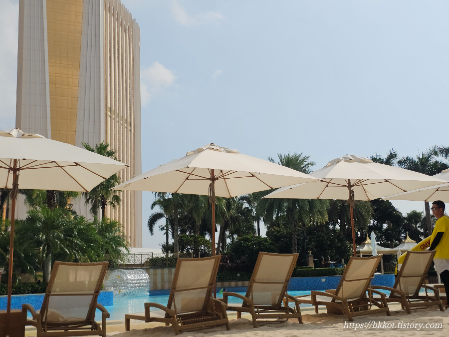 마카오 갤럭시 그랜드 리조트 덱