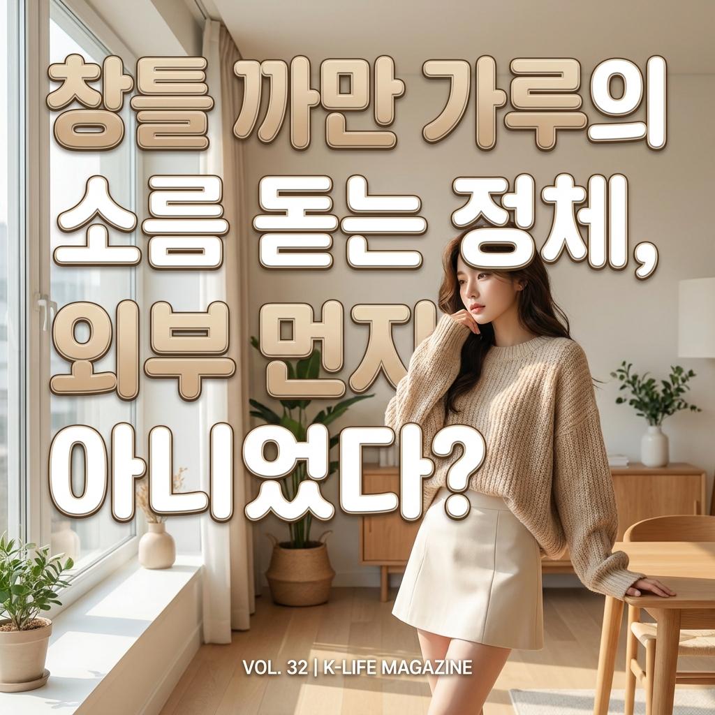창틀 까만 가루 정체 아기 있는 집 샷시 모헤어 교체 비용 및 청소 꿀팁 해결책